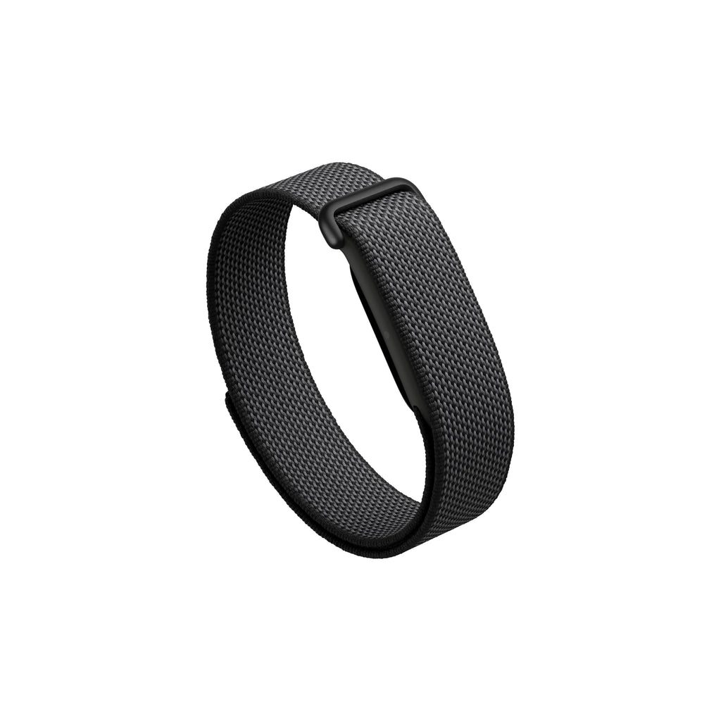 Google Fitbit Air - Screenless Activity Tracker with Fitness, Heart Rate, and Sleep Tracking - Personalized AI-Powered Coaching - Up to 7 Days’ Battery Life - Works with iOS and Android - Obsidian