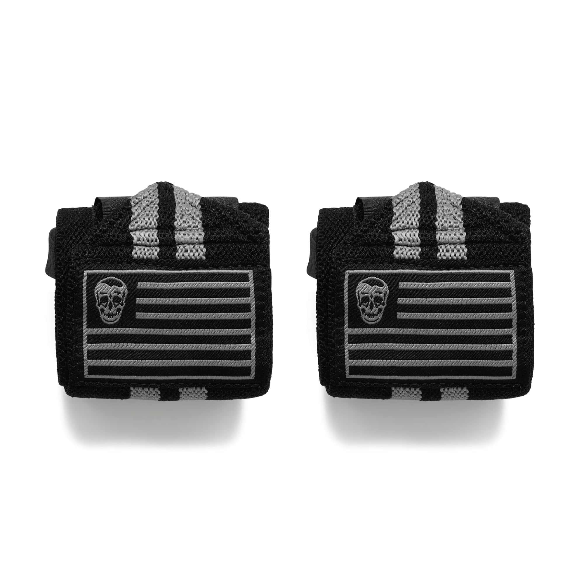 Gymreapers Weightlifting Wrist Wraps (IPF Approved) Professional Quality Wrist Support with Heavy Duty Thumb Loop - Best Wrap for Powerlifting Competition, Strength Training, Bodybuilding