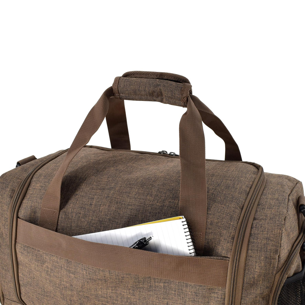 Ultimate Gym Bag 2.0: The Durable Crowdsource Designed Duffel Bag with 10 Optimal Compartments Including Water Resistant Pouch