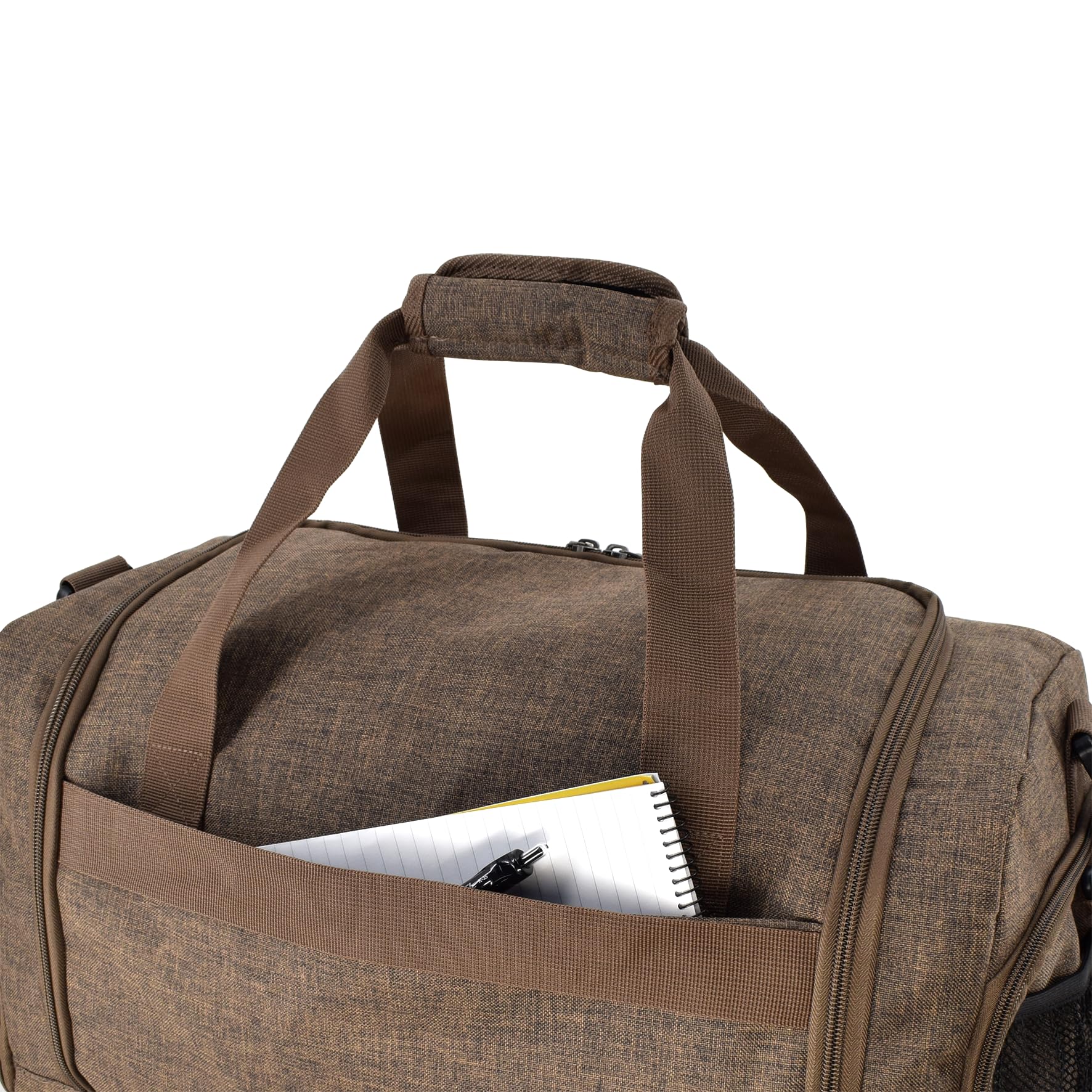 Ultimate Gym Bag 2.0: The Durable Crowdsource Designed Duffel Bag with 10 Optimal Compartments Including Water Resistant Pouch
