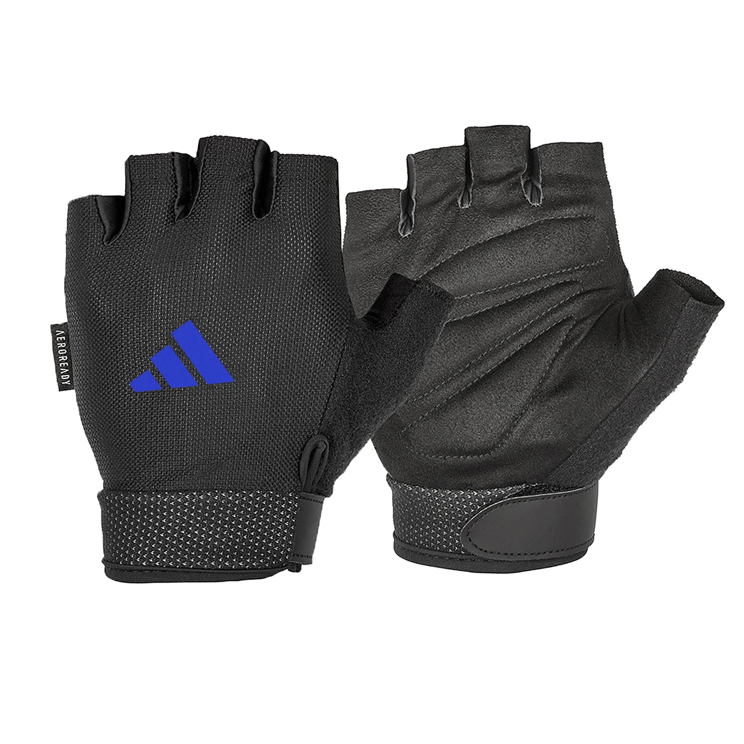 adidas Essential Training & Weightlifting Gloves, Fingerless Workout Gloves