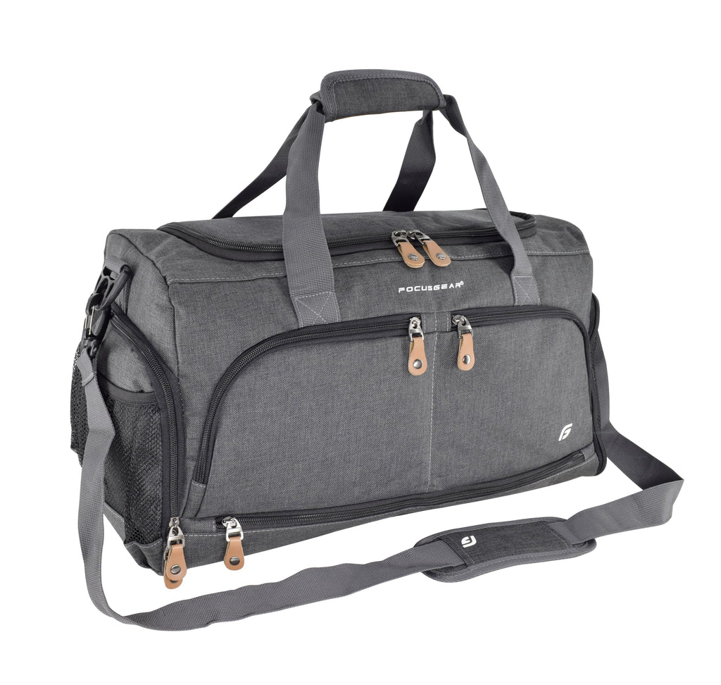 Ultimate Gym Bag 2.0: The Durable Crowdsource Designed Duffel Bag with 10 Optimal Compartments Including Water Resistant Pouch