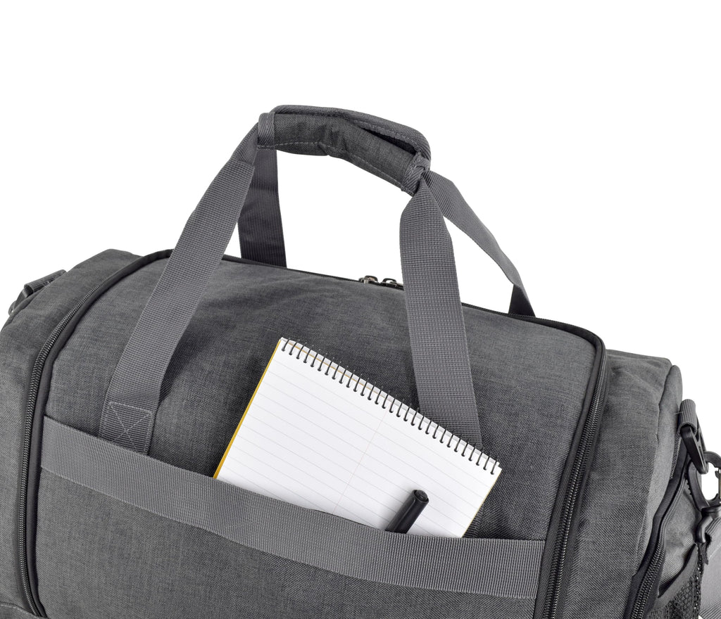 Ultimate Gym Bag 2.0: The Durable Crowdsource Designed Duffel Bag with 10 Optimal Compartments Including Water Resistant Pouch